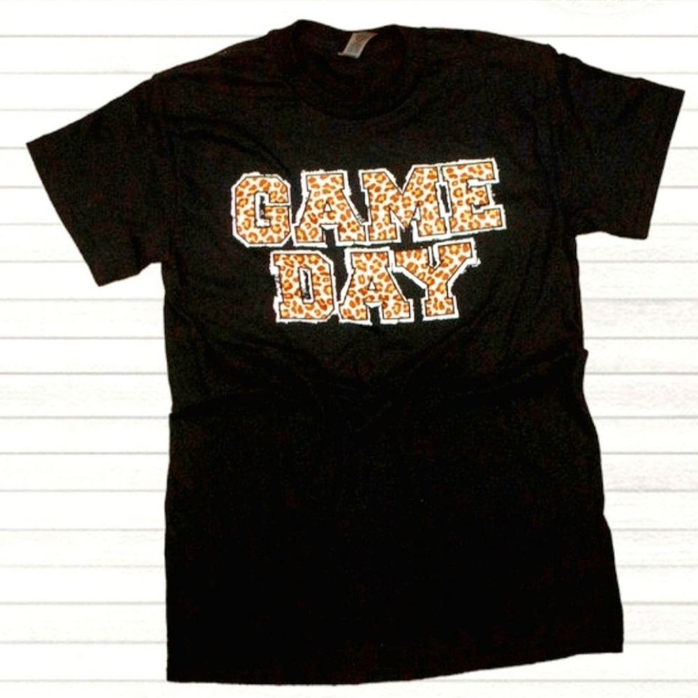 NEW Game Day Leopard Tee